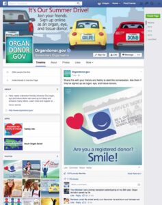 Organ Donor Facebook Page